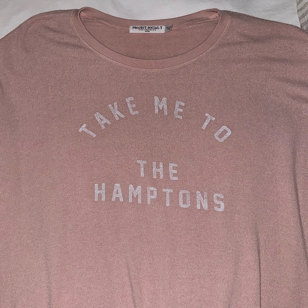 Take Me To The Hamptons Pink Tunic Sweater
